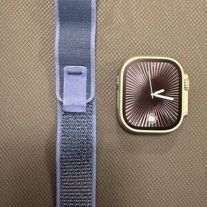 Apple Watch Ultra v1 with Blue Strap
